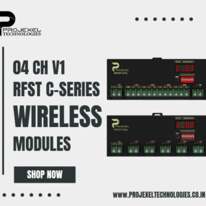 RFST C-SERIES WIRELESS REMOTE I/O MODULE (4CH) PNP/NPN